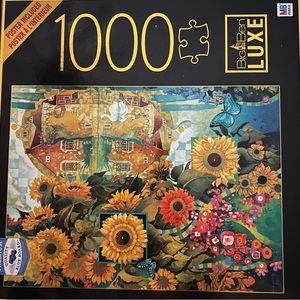 Challenging Sunflower Puzzle 1000pc